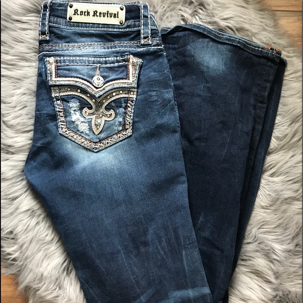 Woman’s Rock Revival Bootcut Size 30